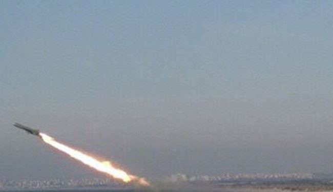 المقاومة في غزة تختبر صاروخ 