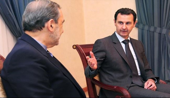 الاسد يشيد بحكمة قائد الثورة الاسلامية في دعم سوريا