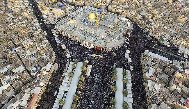 ملايين المسلمين يحيون اربعين الامام الحسين (ع) في كربلاء
