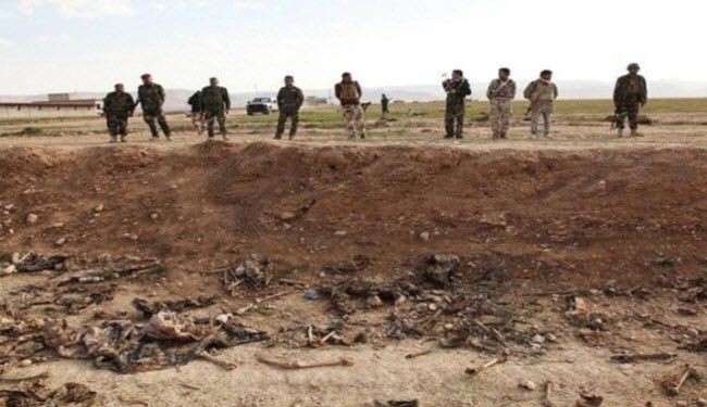 العثور على 16 مقبرة جماعية في سنجار بعد انسحاب 