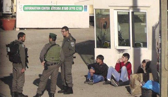 گسترش زندانهای ویژه کودکان اسیر فلسطینی