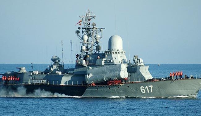 قطع عسكرية روسية تعترض سفينة تركية بالبحر الأسود