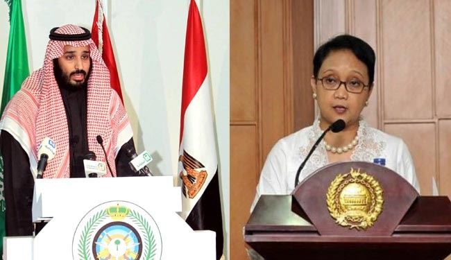 عربستان دروغ گفت/ اندونزی ائتلاف نظامی را رد کرد
