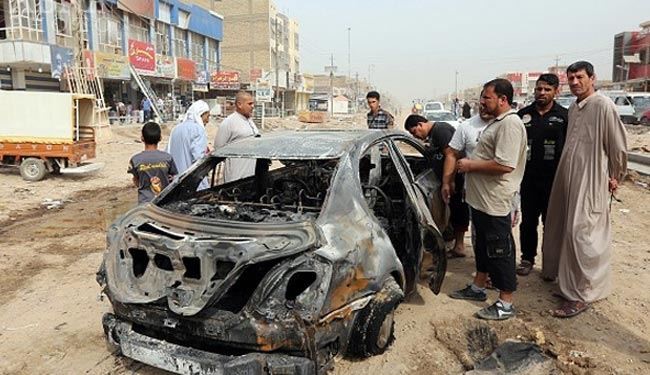 5کشته در انفجار خودروی بمبگذاری شده در عراق