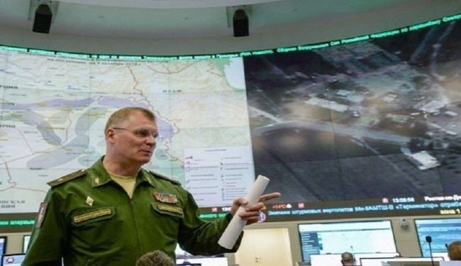 حمله جنگنده‌های روس به 1100 مقر تروریستی