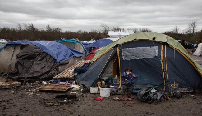 اوضاع بحرانی پناهجویان در فرانسه