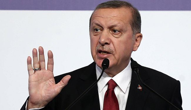 اردوغان يدين مطالبة حزب كردي بحكم ذاتي ويعتبره 