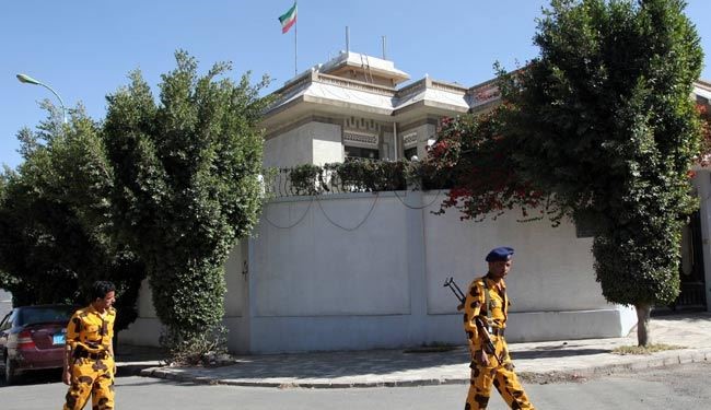 حملۀ هوایی عربستان به سفارت ایران در صنعا