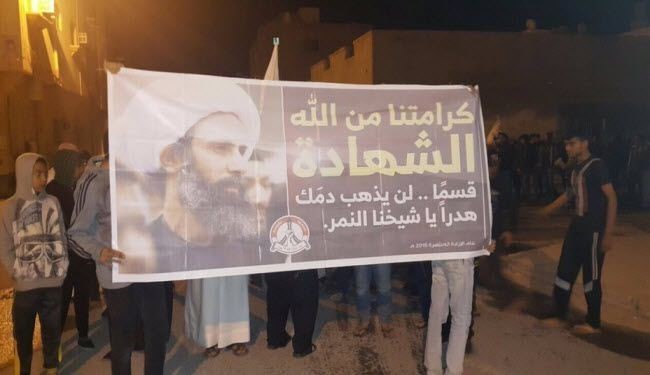 البحرينيون يتظاهرون في شهر الغضب تنديدا بجريمة آل سعود