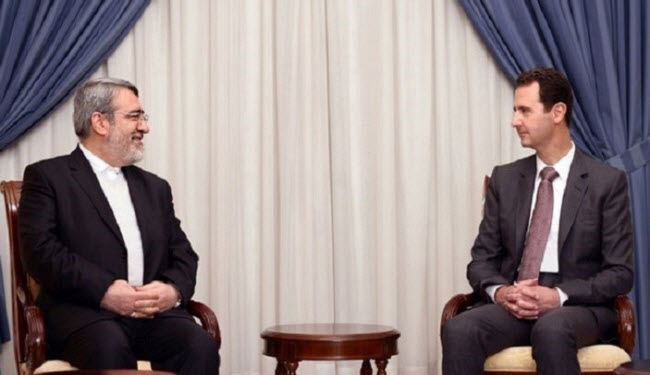 الرئيس الأسد: لإیران وروسیا دور مهم في رفد صمود السوریین