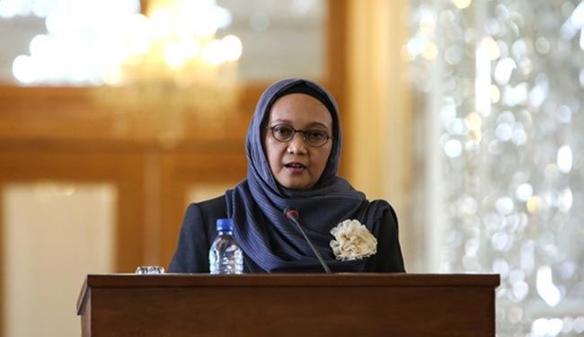 وزيرة خارجية اندونيسيا تلتقي ظريف اليوم بطهران