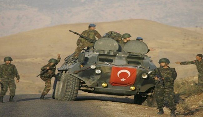 ورود نیروهای ترکیه به شهر جرابلس سوریه