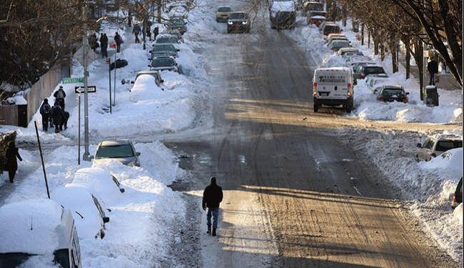 ارتفاع عدد ضحايا العاصفة الثلجية بالولايات المتحدة إلى 37 قتيلا