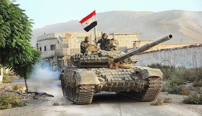 الجيش وحلفاؤه يتقدمون باتجاه القريتين بريف حمص