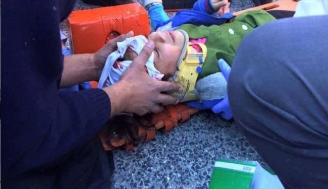 جراحت شدید دختر بچه فلسطینی در قدس