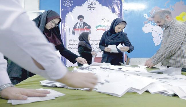 نتائج رسمية شبه نهائية لانتخابات مجلس خبراء القيادة بطهران