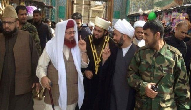 نماز پیروزی درجنوب سامرا با حضور شیعیان و اهل تسنن