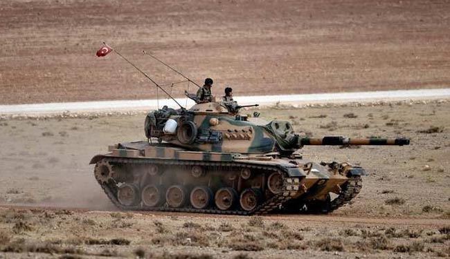 تبادل آتش ارتش ترکیه و کردهای سوریه
