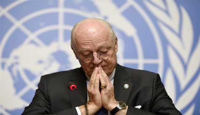 ارزیابی دی میستورا از عواقب شکست مذاکرات ژنو