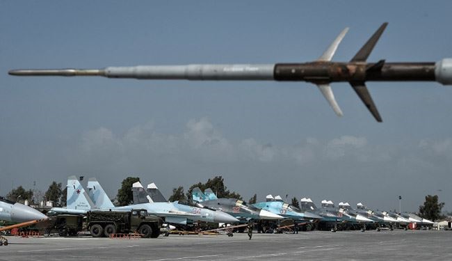 مجموعة طائرات روسية تغادر قاعدتها في سوريا
