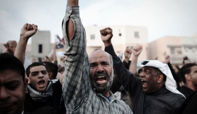 تظاهرات بحرینی‌ها در سالروز آغاز تجاوز به یمن