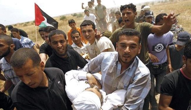 اصابة 5 فلسطينيين برصاص الاحتلال في قطاع غزة