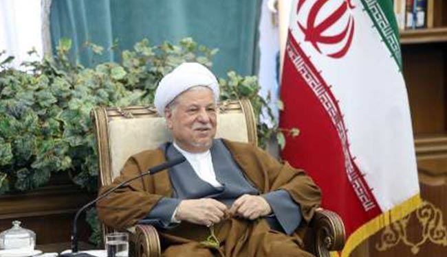 رفسنجاني: لایمکن الحدّ من التوتر الاقلیمي دون تعاون ایران