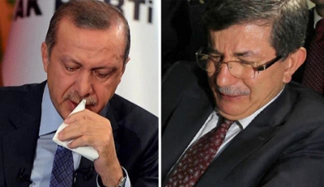 أردوغان يطرد رئيس الوزراء أحمد داود أوغلو!