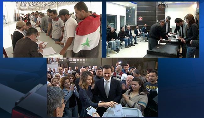 فرز الاصوات انتخابات سوريا والمشاركة تقارب الـ60%