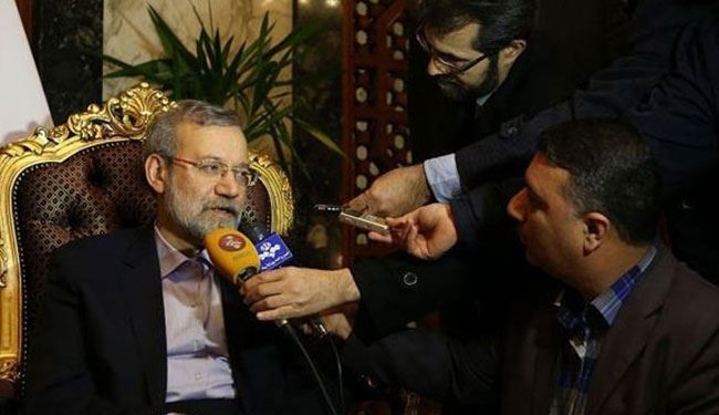 لاريجاني: ايران ترحب بتفعيل اجتماع رؤساء البرلمانات الاورواسيوية