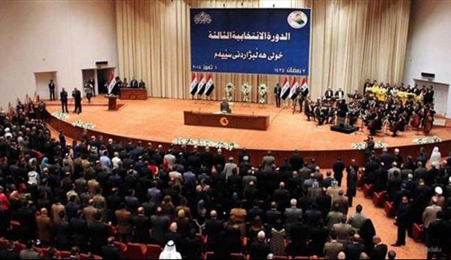 جلسه بررسی کابینه جدید درپارلمان عراق به تعویق افتاد