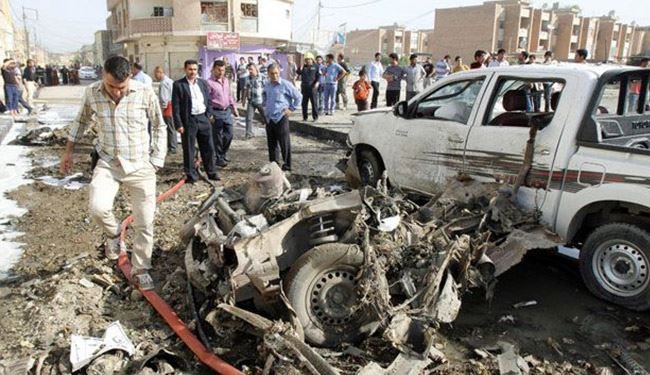 استشهاد واصابة 6 عراقيين بهجوم تفجيري غرب بغداد