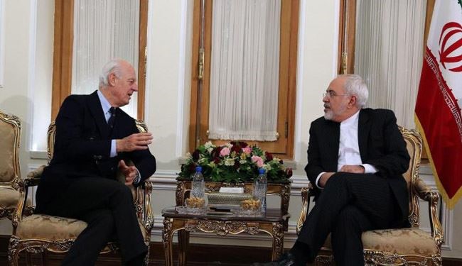 ظريف يعود الى طهران في ختام الاجتماع الدولي حول سوريا