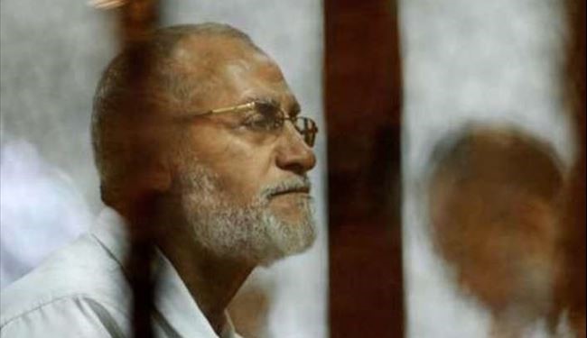 اعلام حکم دادگاه مصر دربارۀ رهبر اخوان المسلمین
