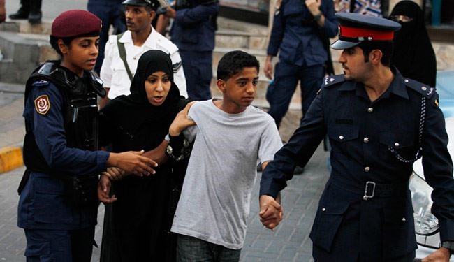 خشونت وحشیانه نیروهای رژیم آل خلیفه علیه کودکان بحرینی