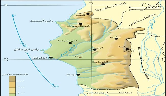 شهرک کبانی لاذقیه در تیررس ارتش سوریه