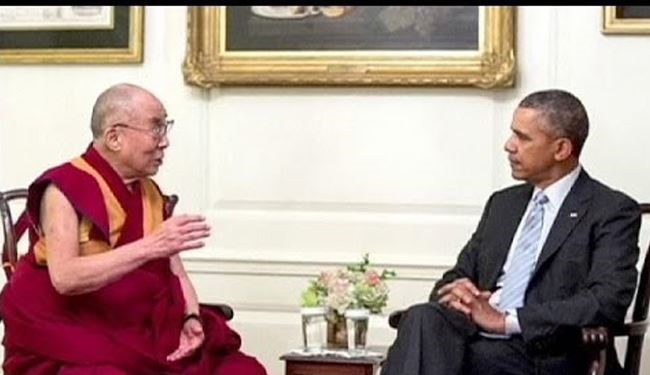 اوباما يستقبل الدالاي لاما في البيت الابيض للمرة الرابعة