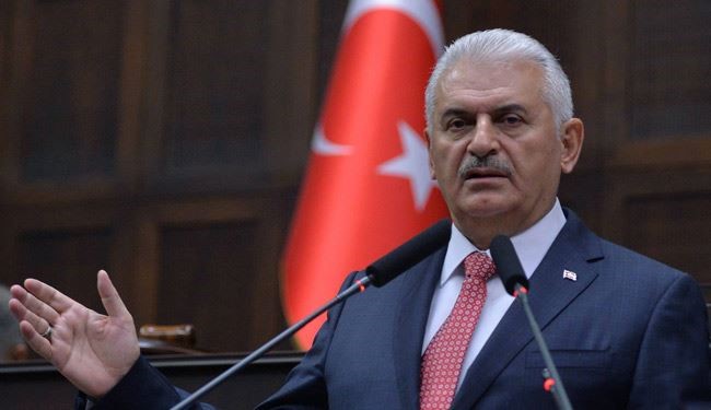 رئيس وزراء تركيا: وحدة أراضي سوريا مهمة بالنسبة الينا