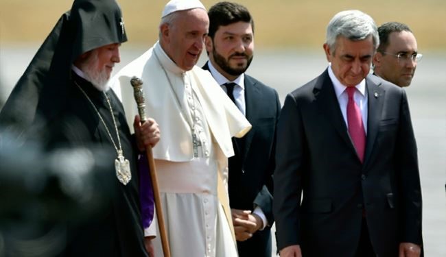 البابا من ارمينيا: على العالم أن لا ينسى 