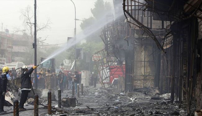 سه روز عزای عمومی برای بزرگداشت قربانیان انفجار در بغداد