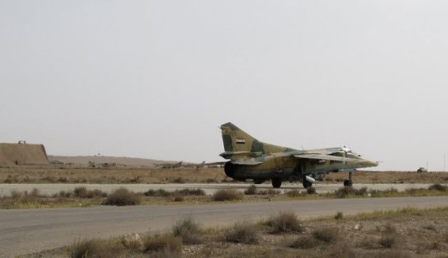 الطيران السوري يستهدف مواقع 