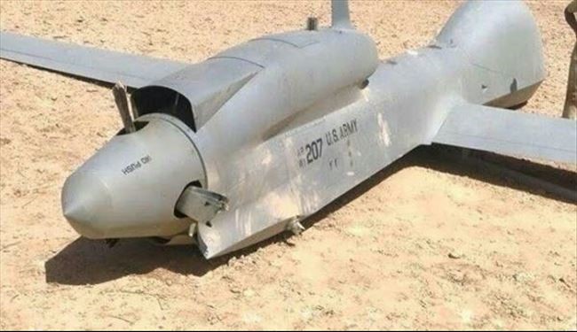 القوات اليمنية تسقط طائرة استطلاع سعودية في نهم