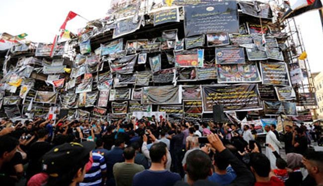 أصوات عراقية تطالب بتحويل مكان تفجير الكرادة الى مزار