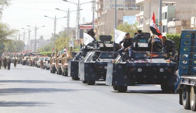 استقرار نیروهای امنیتی در مرکز بغداد