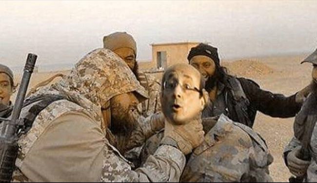 تصویری که داعش پس از حملۀ نیس از اولاند منتشر کرد