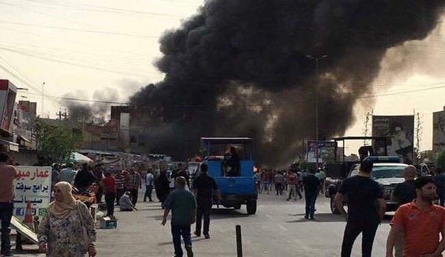 14 شهید و30 زخمی درانفجارشهرستان الخالص عراق