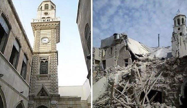 شهر حلب قبل  و بعد از جنگ+تصاویر