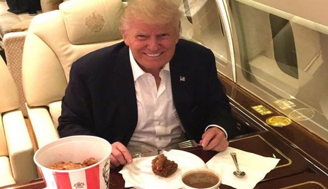 وجبة كنتاكي امام ترامب.. هل تتسبب بخسارته سباق الرئاسة؟