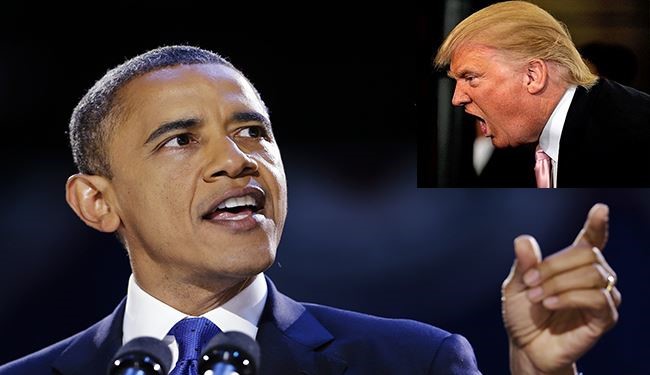 باراک اوباما:در صورت پیروزی ترامپ از آمریکا می‌روم!!