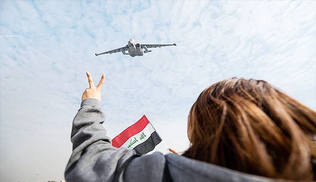 القاء ملايين المنشورات واعلام العراق على الموصل وضواحيها
